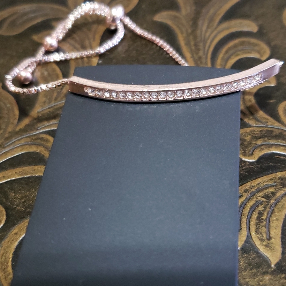 CZ Diamond Adjustable Chain Bracelet